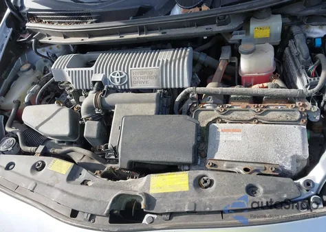 2011 Toyota Prius Two from USA, damaged, VIN JTDKN3DU7B1455031